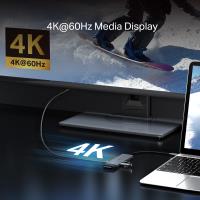 TP-LINK UH7021C TYPE-C 7 Port Portatif Hub 1×USB-C, 1×HDMI 4K 60Hz, 1×USB-C PD 100W, 1×SD 200MB/s, 3 × USB-A 5Gbps